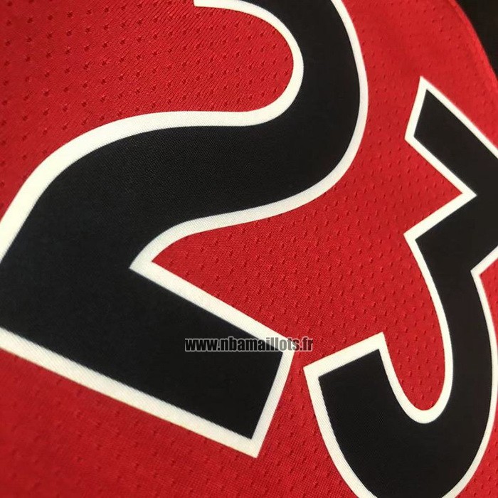 Maillot Tornto Raptors Fred Vanvleet NO 23 Icon 2022-23 Rouge